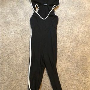 Fashion Nova hooded body on jumpsuit